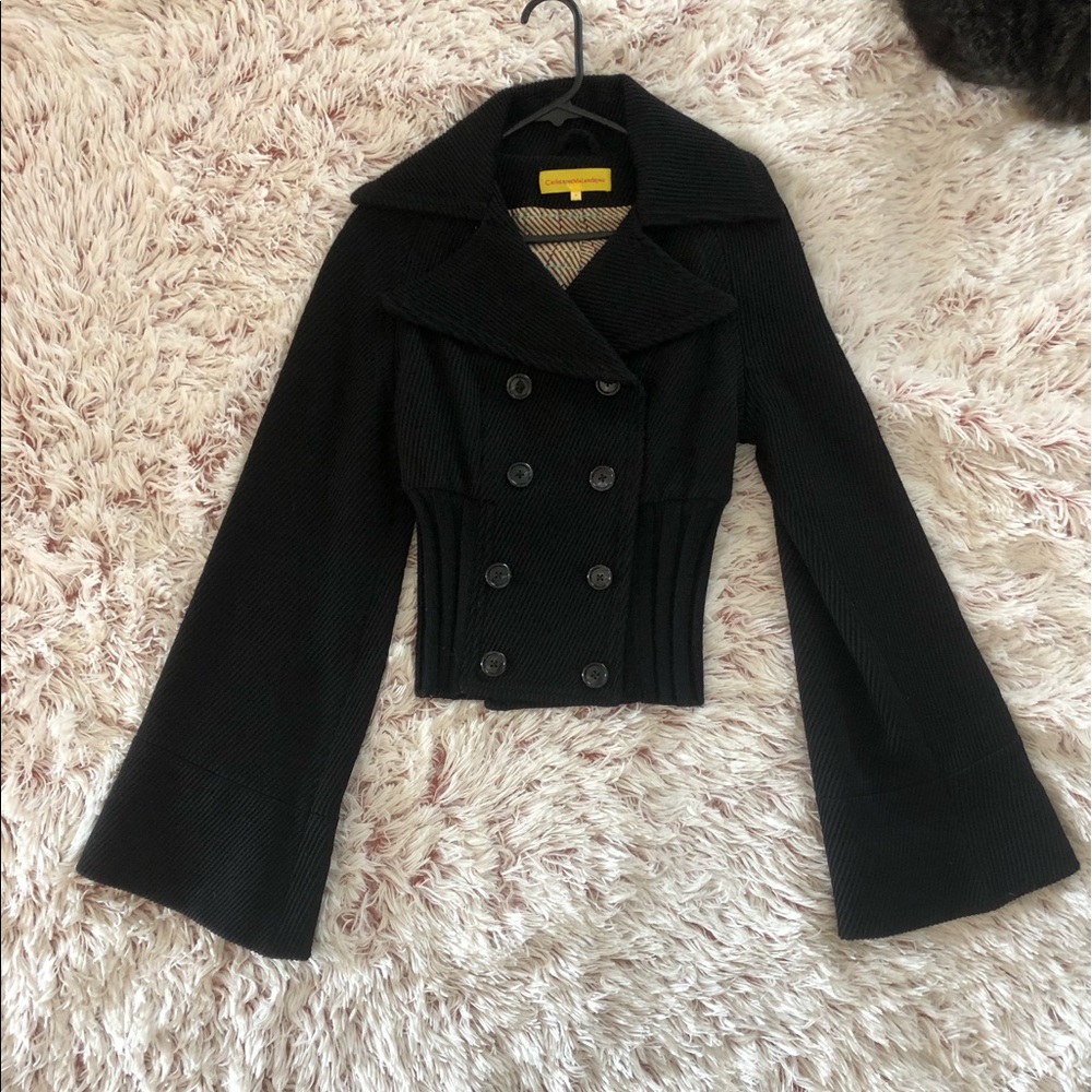 CatherineMalandrino Wool Double Breasted Jacket